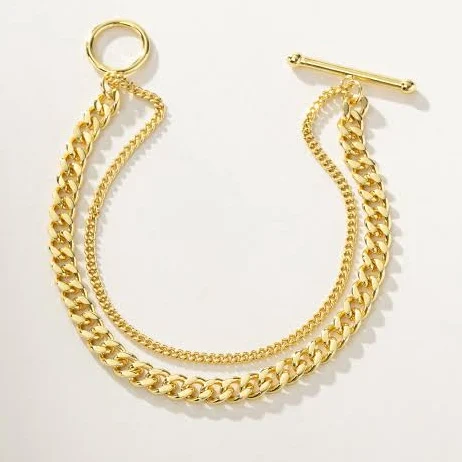accessory Uncommon James Extra Curb Chain Bracelet in Gold Uncommon James $55