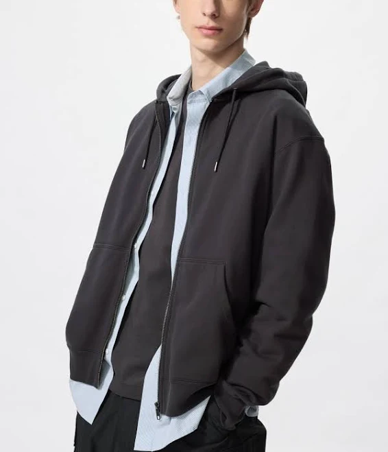 hoodie UNIQLO Sweat Full-Zip Hoodie Uniqlo $49.9