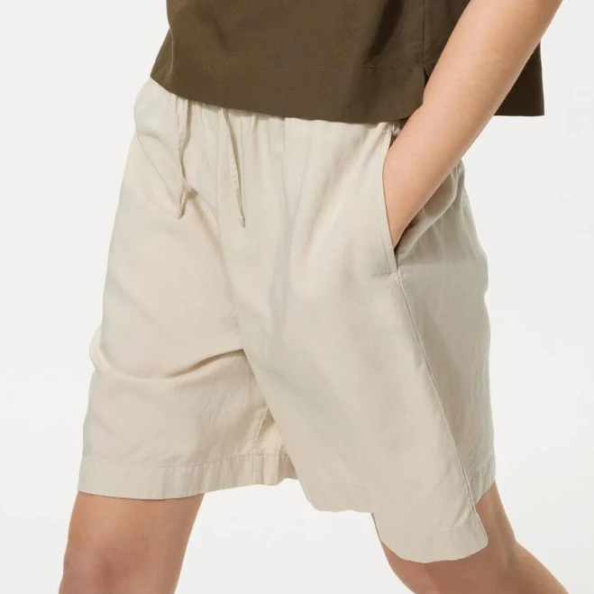 bottoms UNIQLO Women's Linen Blend Easy Shorts Uniqlo $29.9