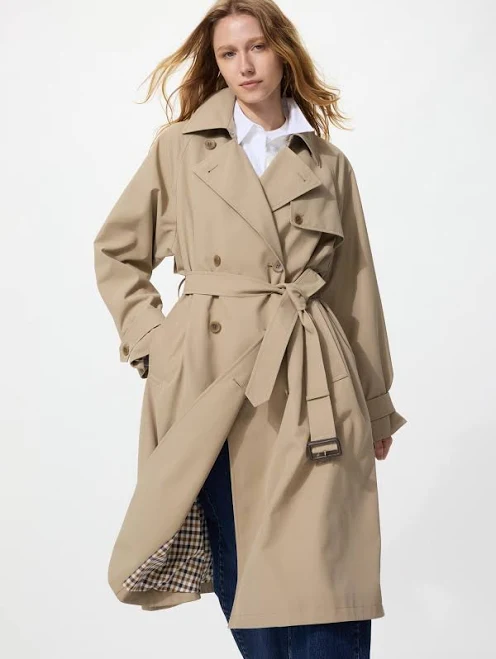 trench coat UNIQLO Women's Relaxed Trench Coat Uniqlo $99.9