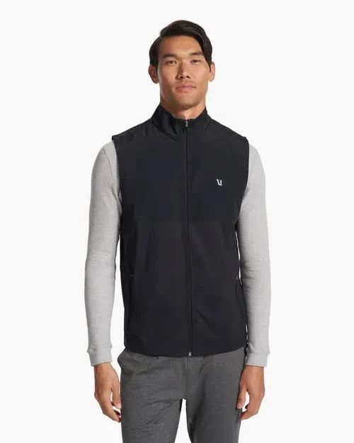 vest Vuori Vuori Sunday Element Vest Black Peak Running and Peak Lifestyle $94