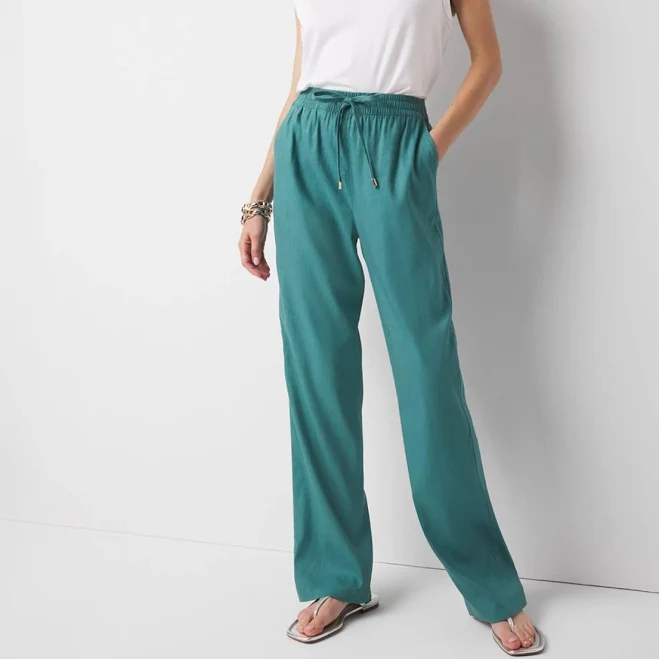 pants White House Black Market Women's Linen Everyday Trousers White House Black Market $62.99
