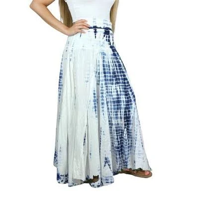 skirt Women's Boho Tie-Dye High Waistband A-Line Flared Maxi Skirt Target $39.95