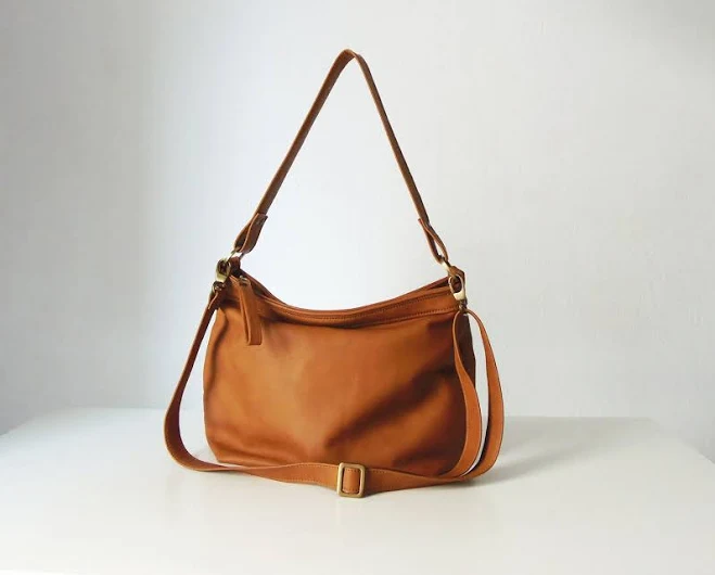 bag Women's Leather Slouchy Hobo Bag Etsy - Laroll $168.2
