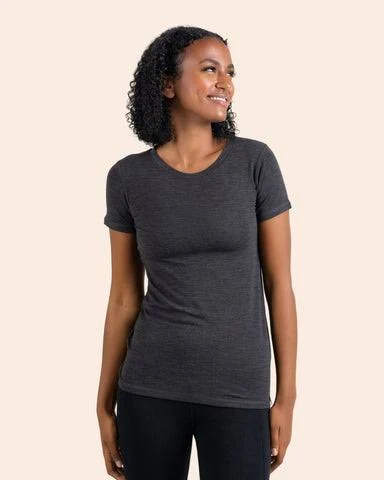top Woolly Clothing Co Women's Merino Wool Crew Neck Tee Woolly Clothing Co $68
