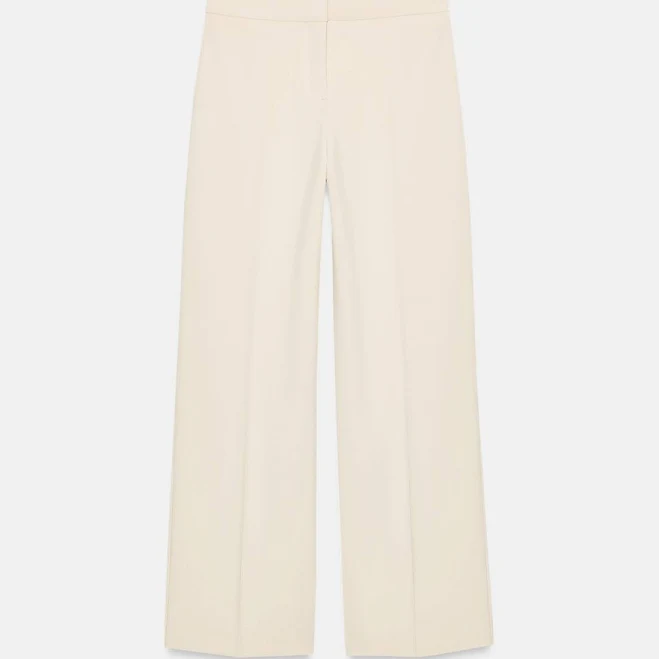 pants Zara High-Waisted Straight Leg Pants Zara USA $59.9