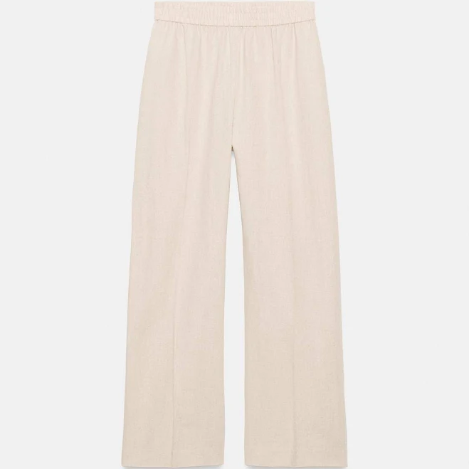 pants Zara Linen Straight Leg Pants Zara USA $49.9