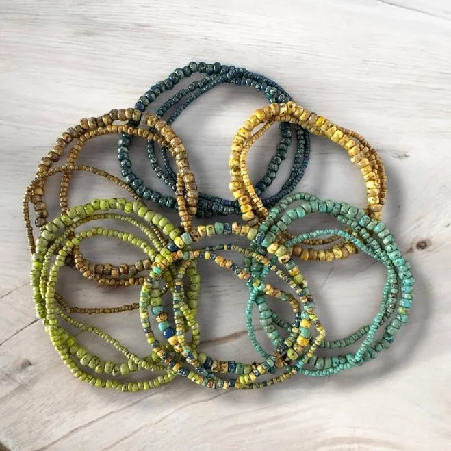 Earth & Tide Picasso Beaded Bracelet Set