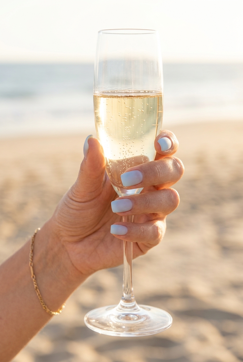 simple beach nails 2026 outfit idea - fashion styling inspiration