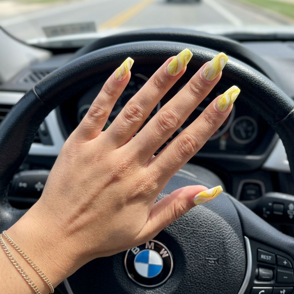 Summer Lemon Hair Styling Essentials 2026 Summer lemon styling essentials for hair: heat shield, sea salt spray, argan oil, root lifter, and styling wax.