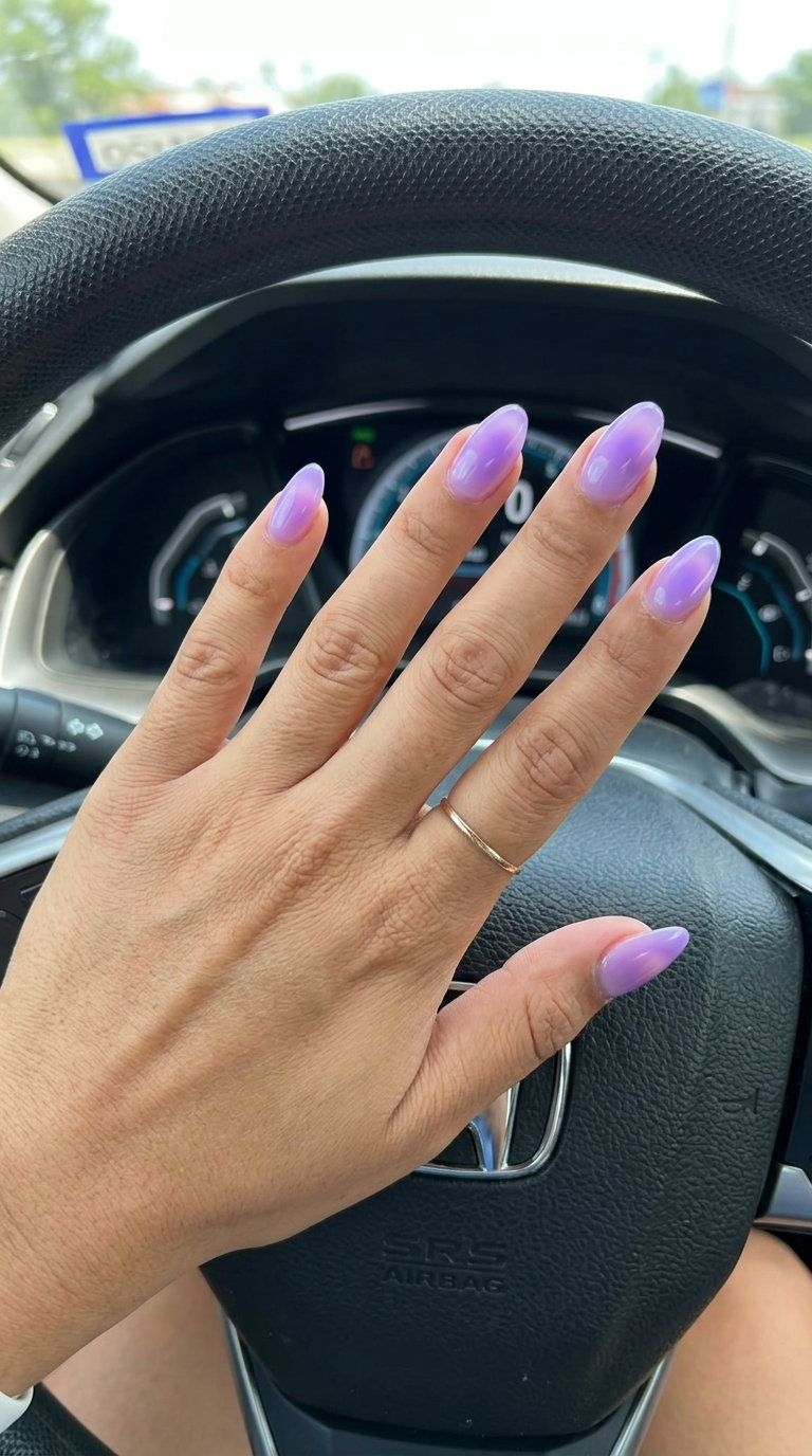Milky White Micro French nails: a clean-girl manicure for summer 2026, perfect for weddings or office.
