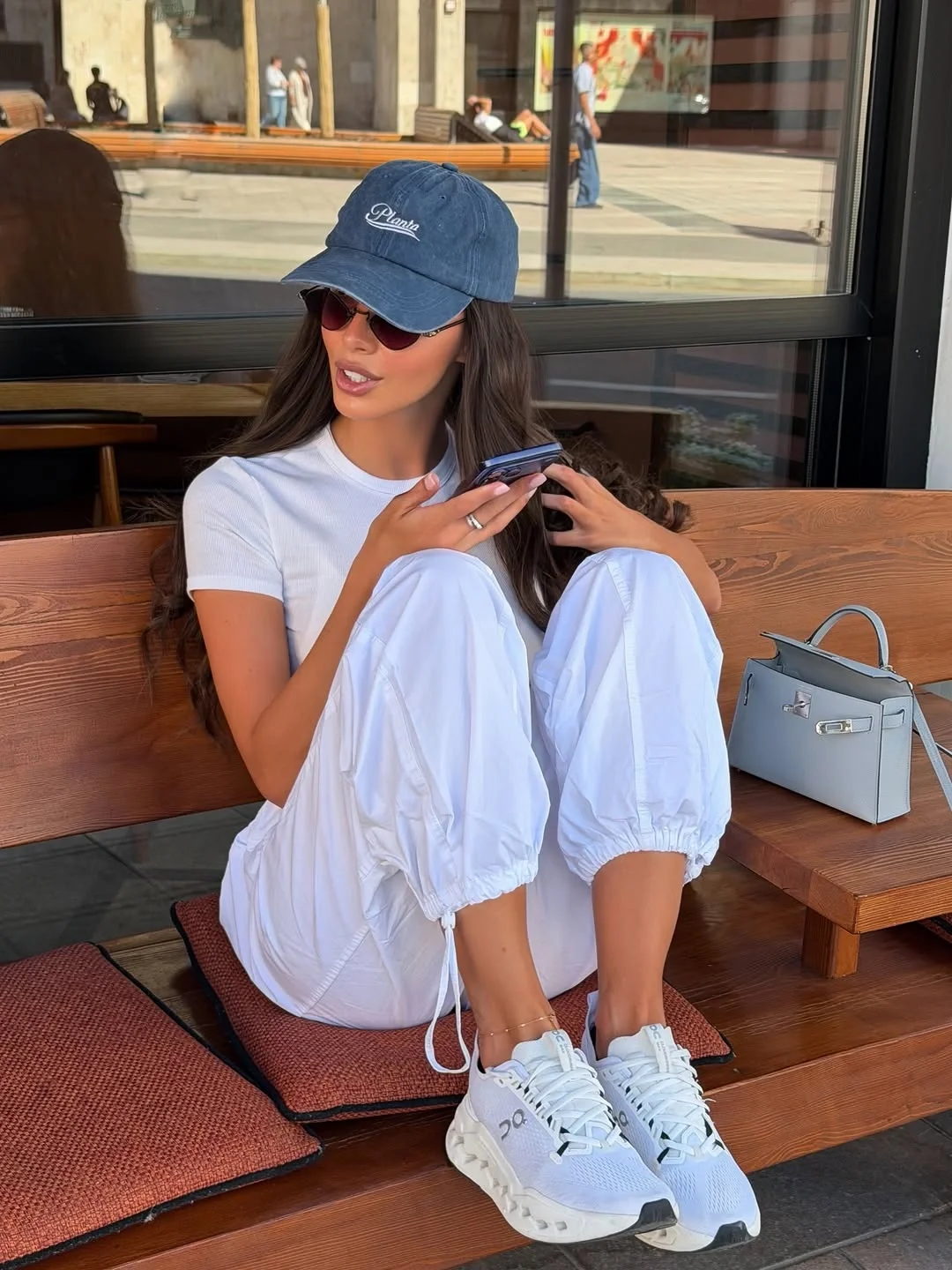 autumn casual work outfits for women 2026 Relaxed White Joggers That Make Casual Fridays Feel Modern