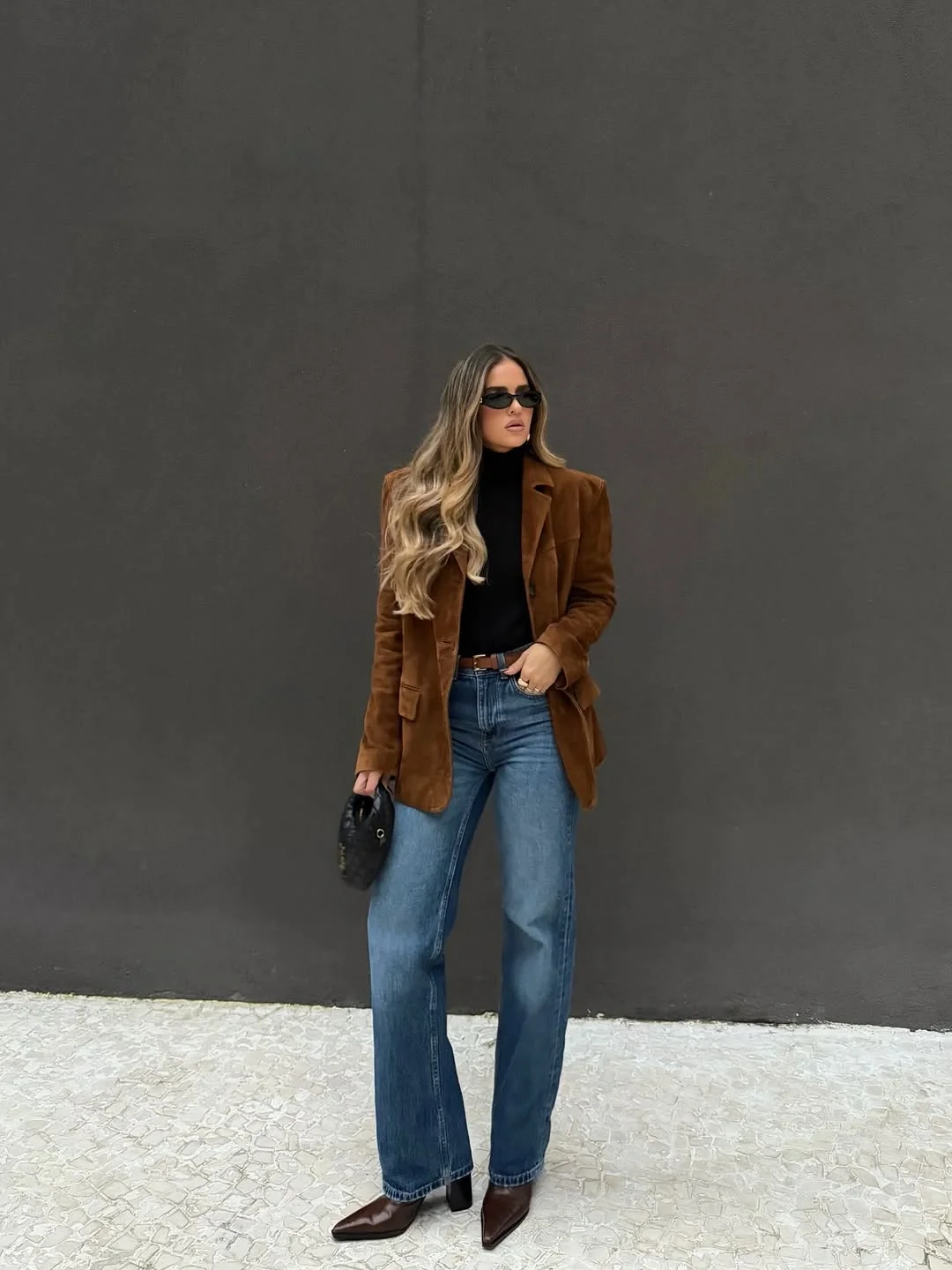 autumn casual work outfits for women 2026 Chocolate Brown Blazer Styling That Feels Timeless Every Autumn