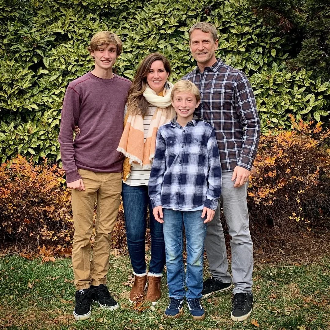 beautiful fall family picture outfits 2026 Plaid Layers and Cozy Weekend Style