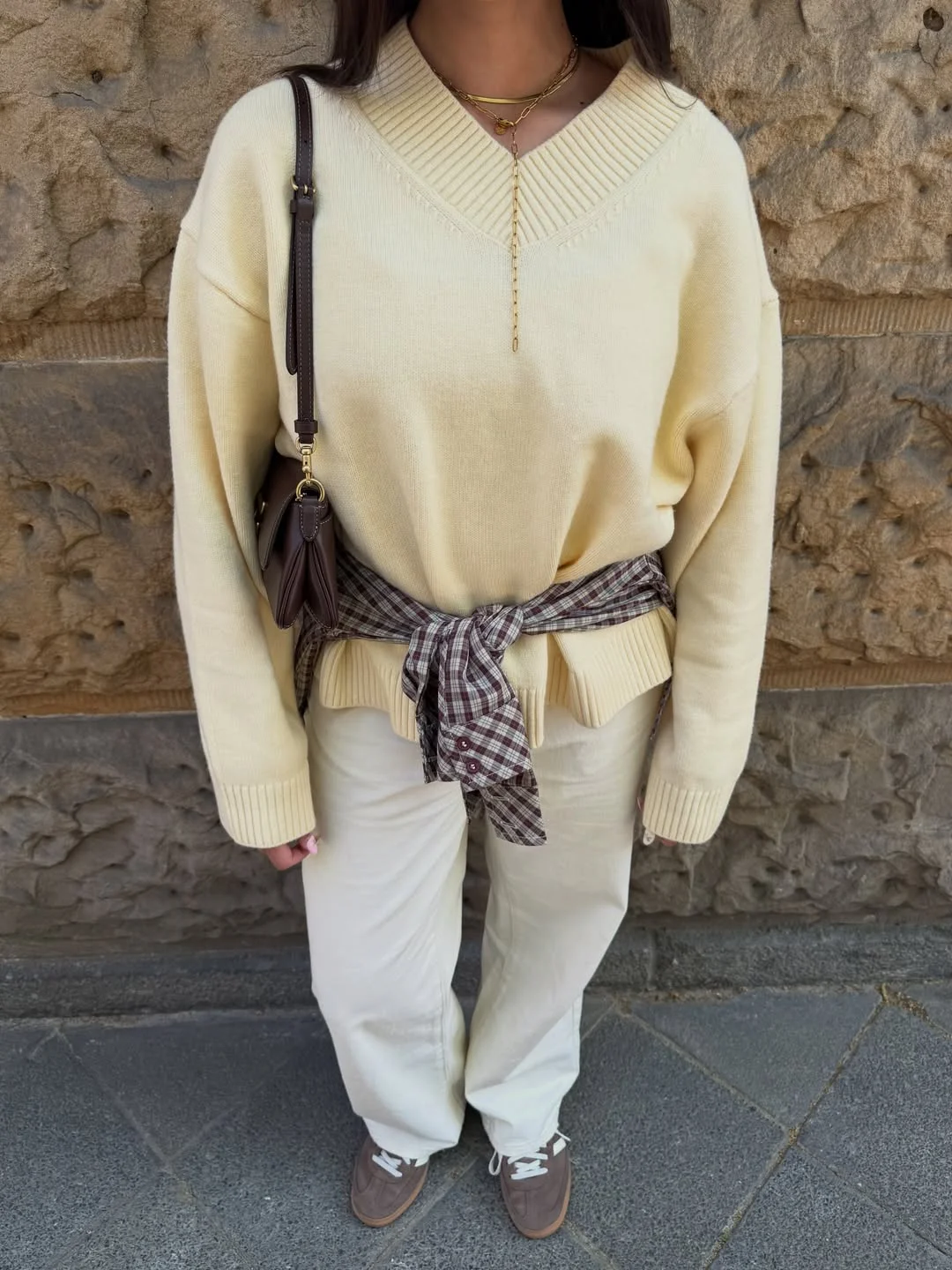 best fall outfits for women 2026 Cream Knit Layers That Feel Soft and Modern
