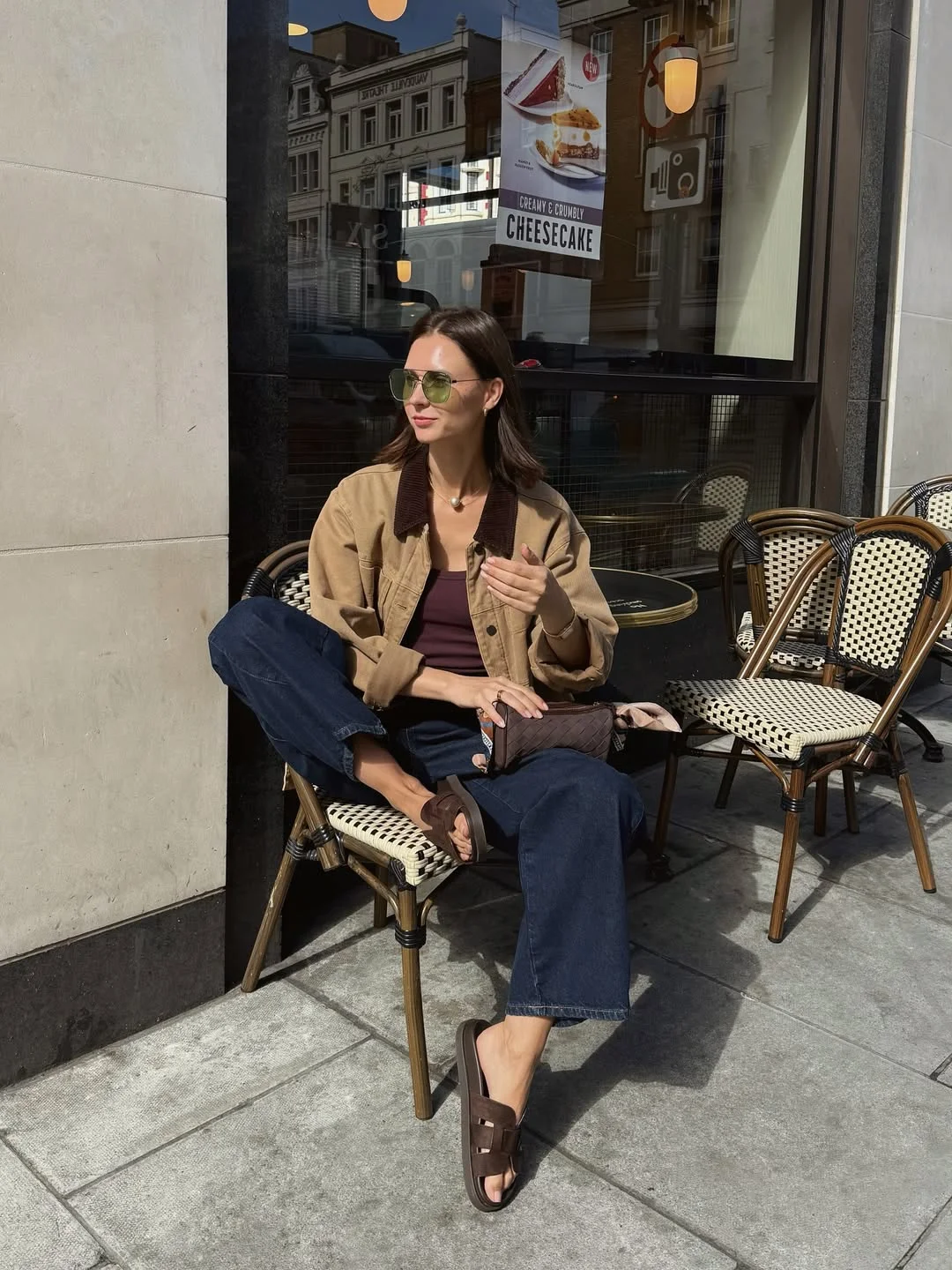 best fall outfits for women 2026 Relaxed Café Layers With Modern Denim
