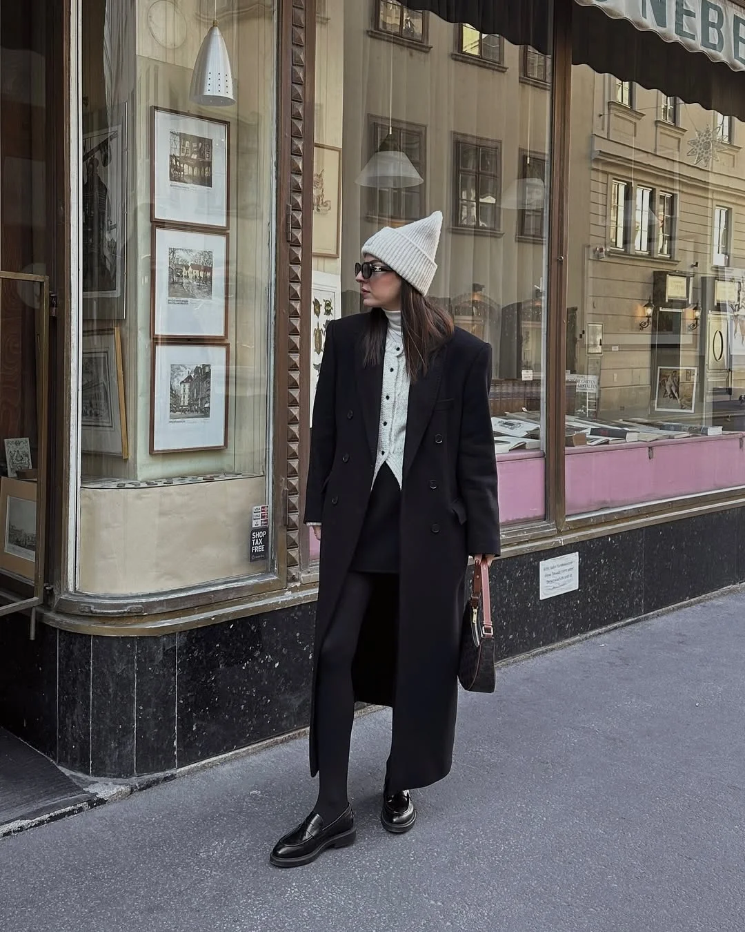 best fall outfits for women 2026 Minimal Black Tailoring for Cold Days