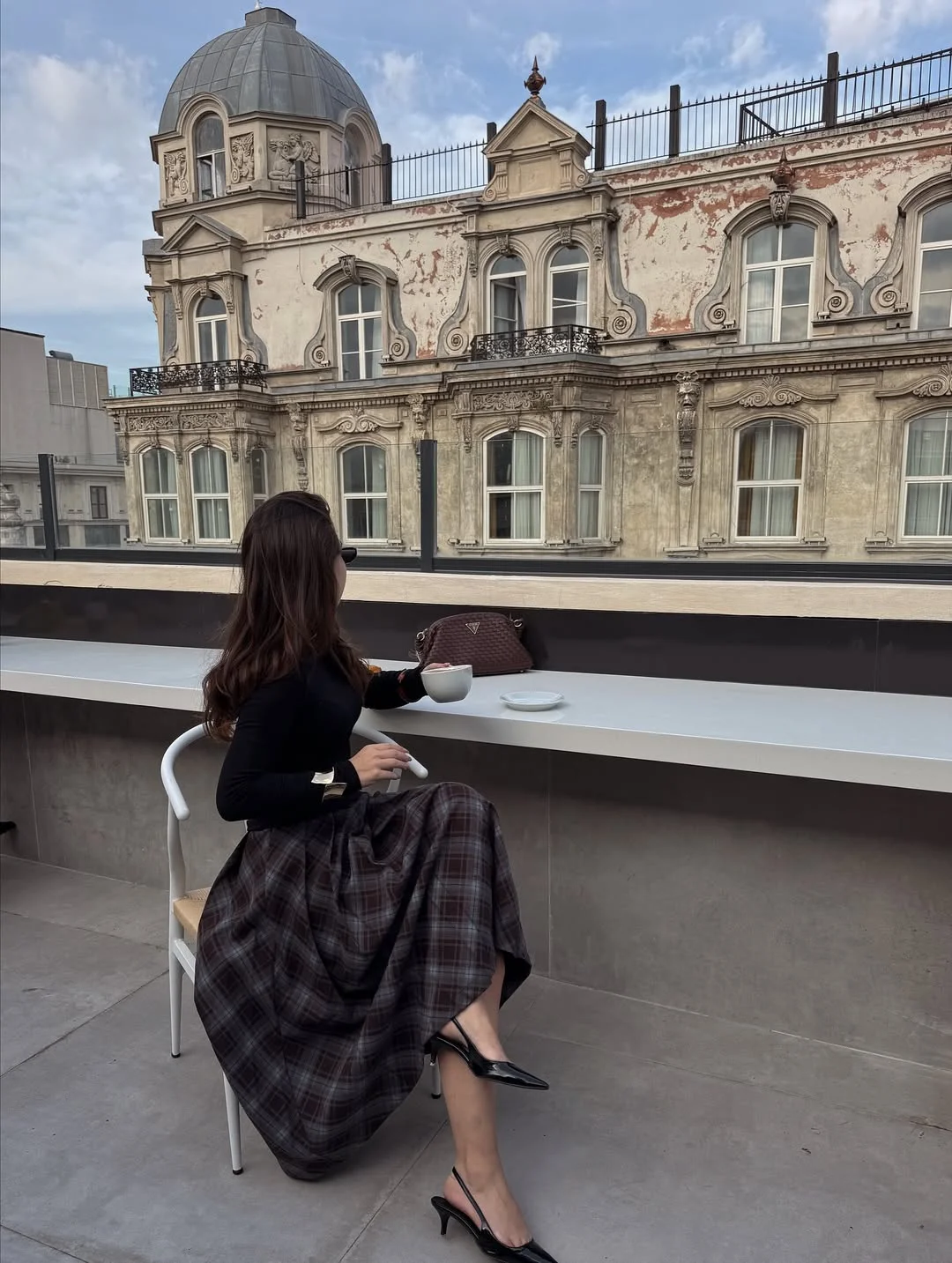 boho chic fall outfits for work 2026 Plaid Midi Skirts For Creative Office Days