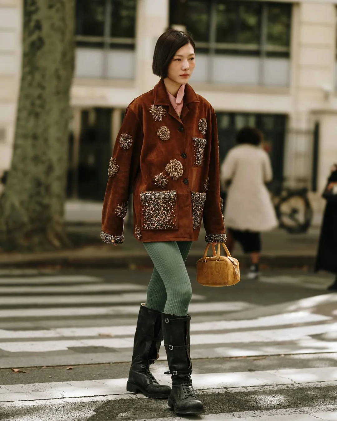 casual fall outfits with tights 2026 Earth Tone Contrasts That Feel Fresh for Fall
