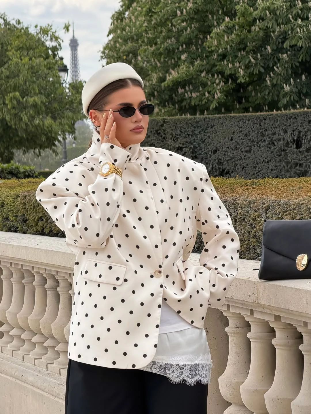 chic fall fashion for women over 40 2026 Polka Dots Return With Quiet Parisian Confidence