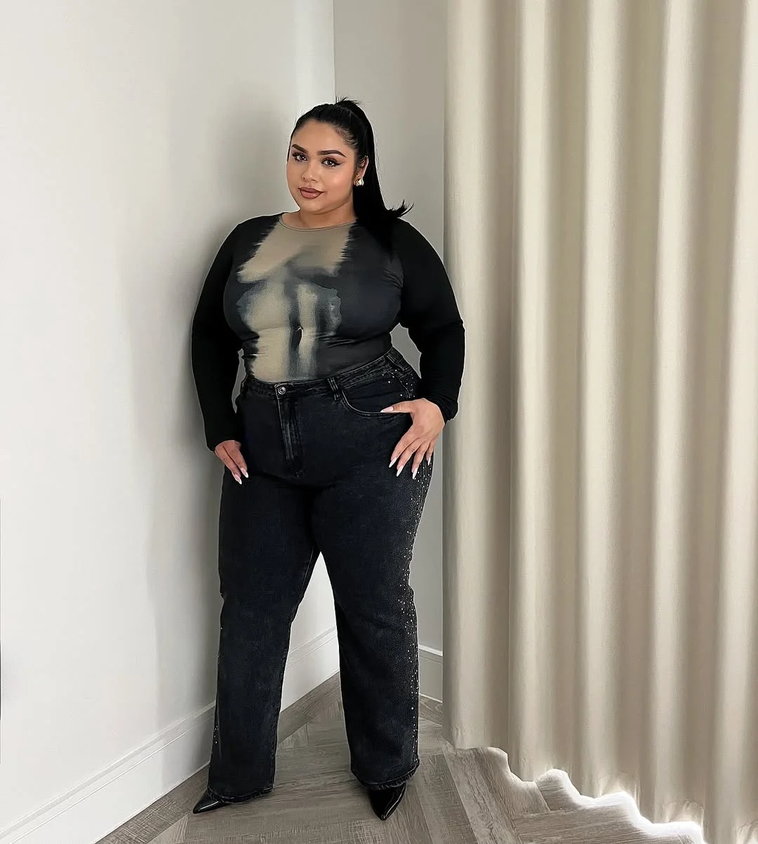 chic fall outfits for plus size women 2026 Elevated Denim with a Fashion Forward Edge