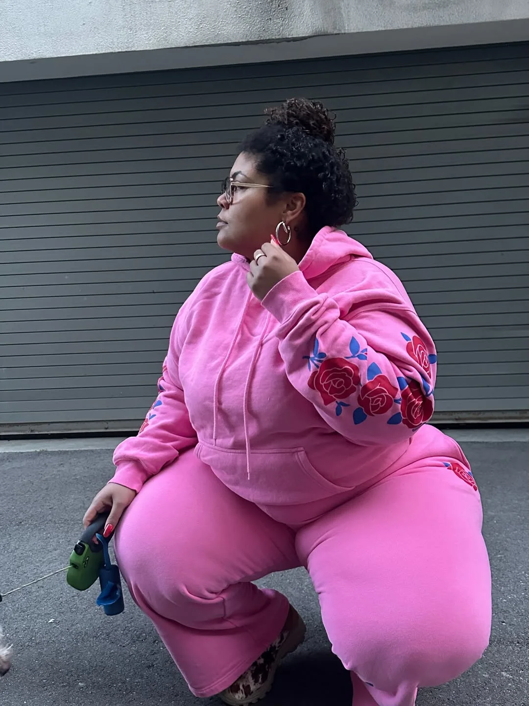 chic fall outfits for plus size women 2026 Elevated Athleisure in Bright Pink