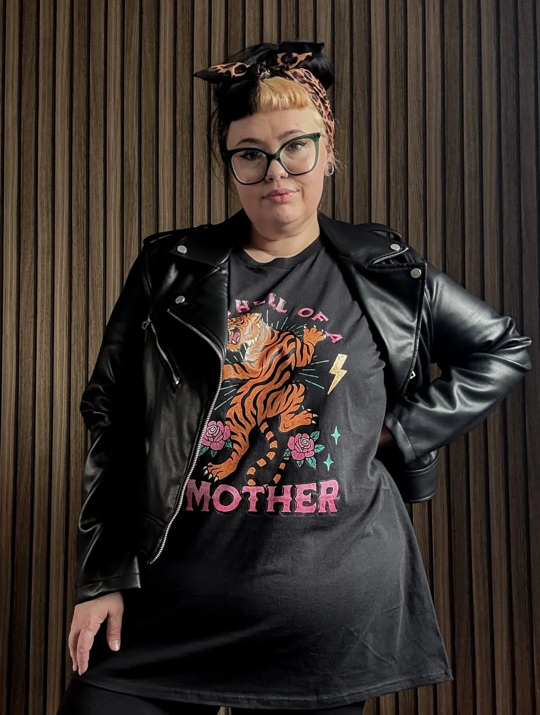 chic fall outfits for plus size women 2026 Edgy Leather Layers with Personality
