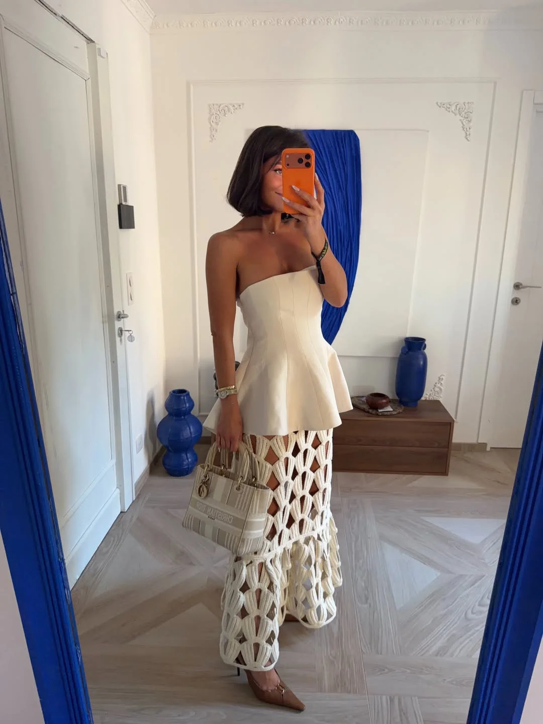 chic july fashion trends 2026 Textured Elegance With Statement Crochet Details