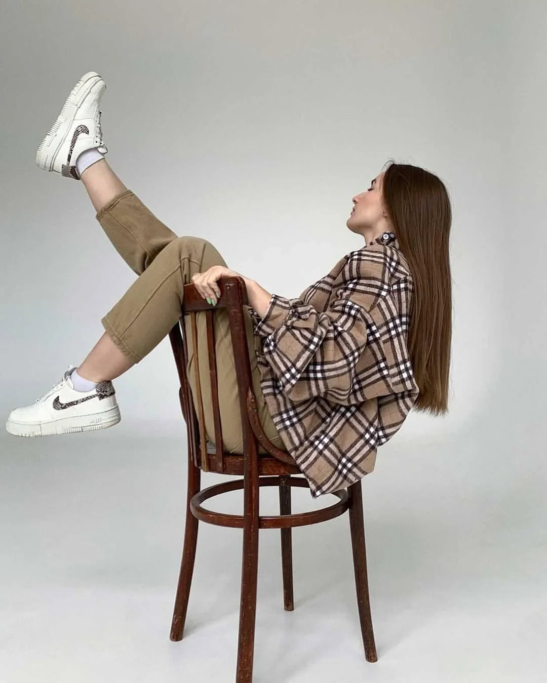 comfy mom outfits fall aesthetic 2026 Plaid Shackets For Everyday Comfort