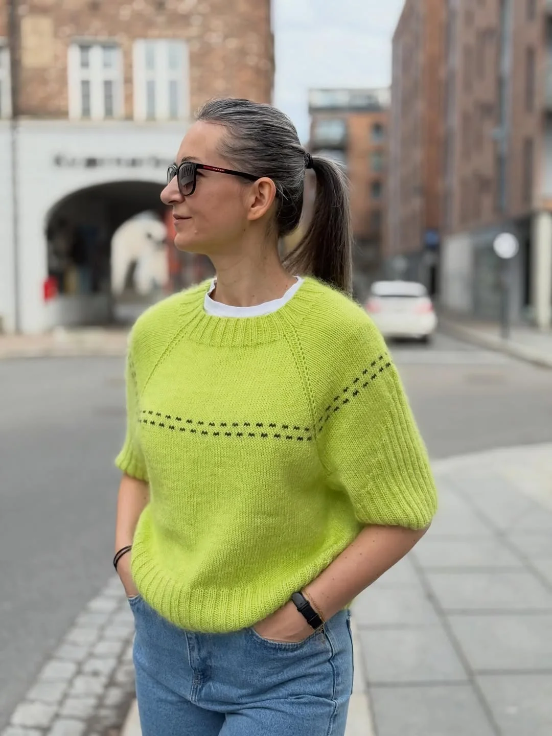 cozy fall outfits with sweater 2026 Bright Knitwear for Cloudy Fall Days