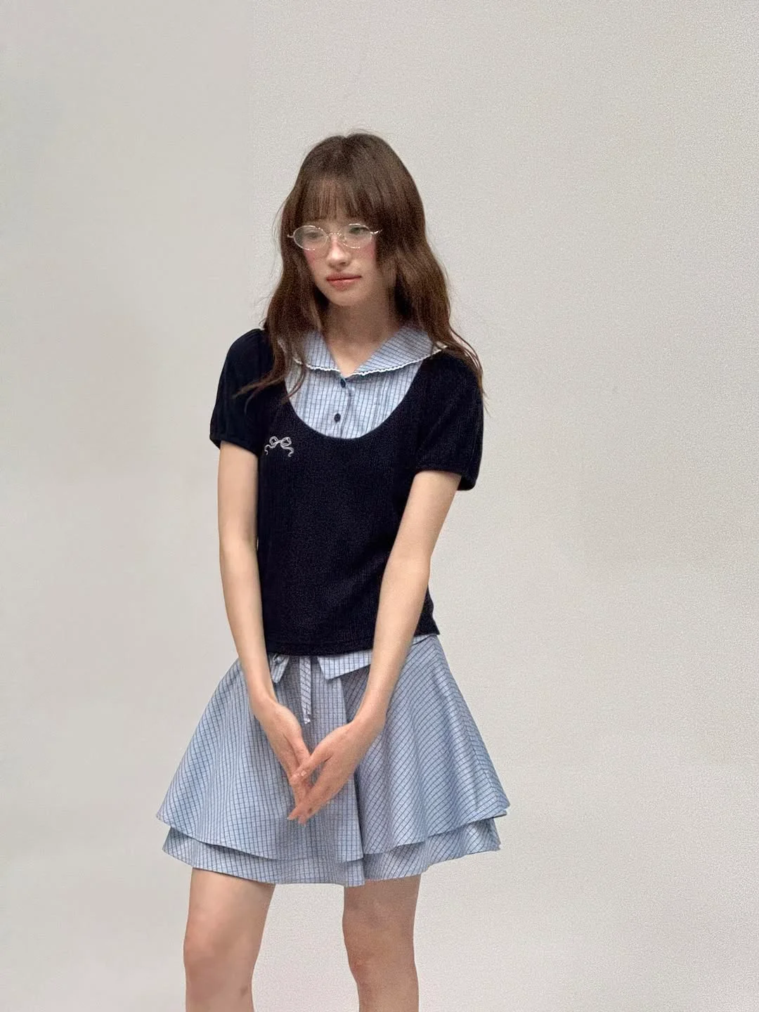 cute back to school outfits 2026 Layered Uniform Style