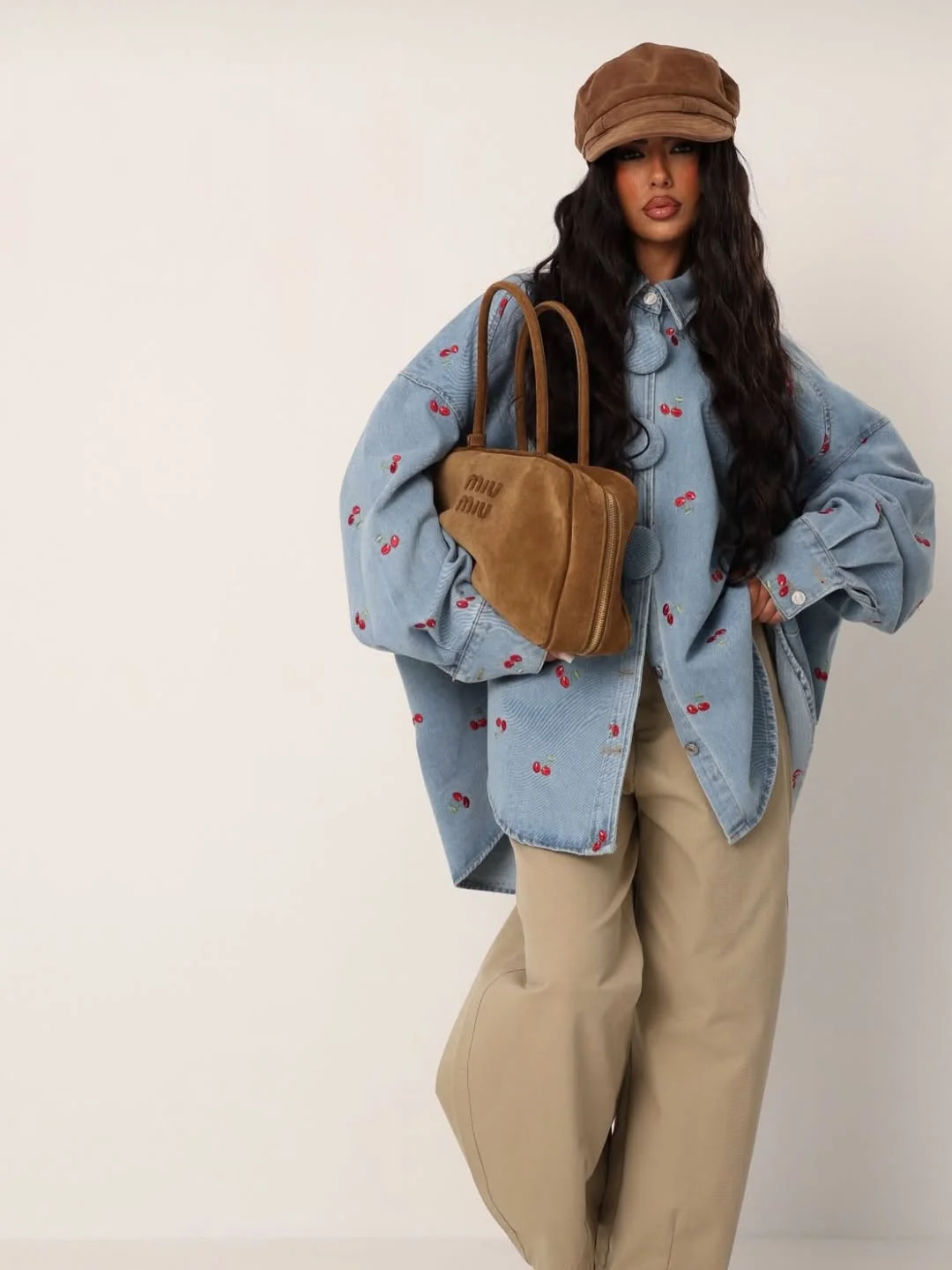 cute early fall outfits ideas 2026 Oversized Denim with Effortless City Energy