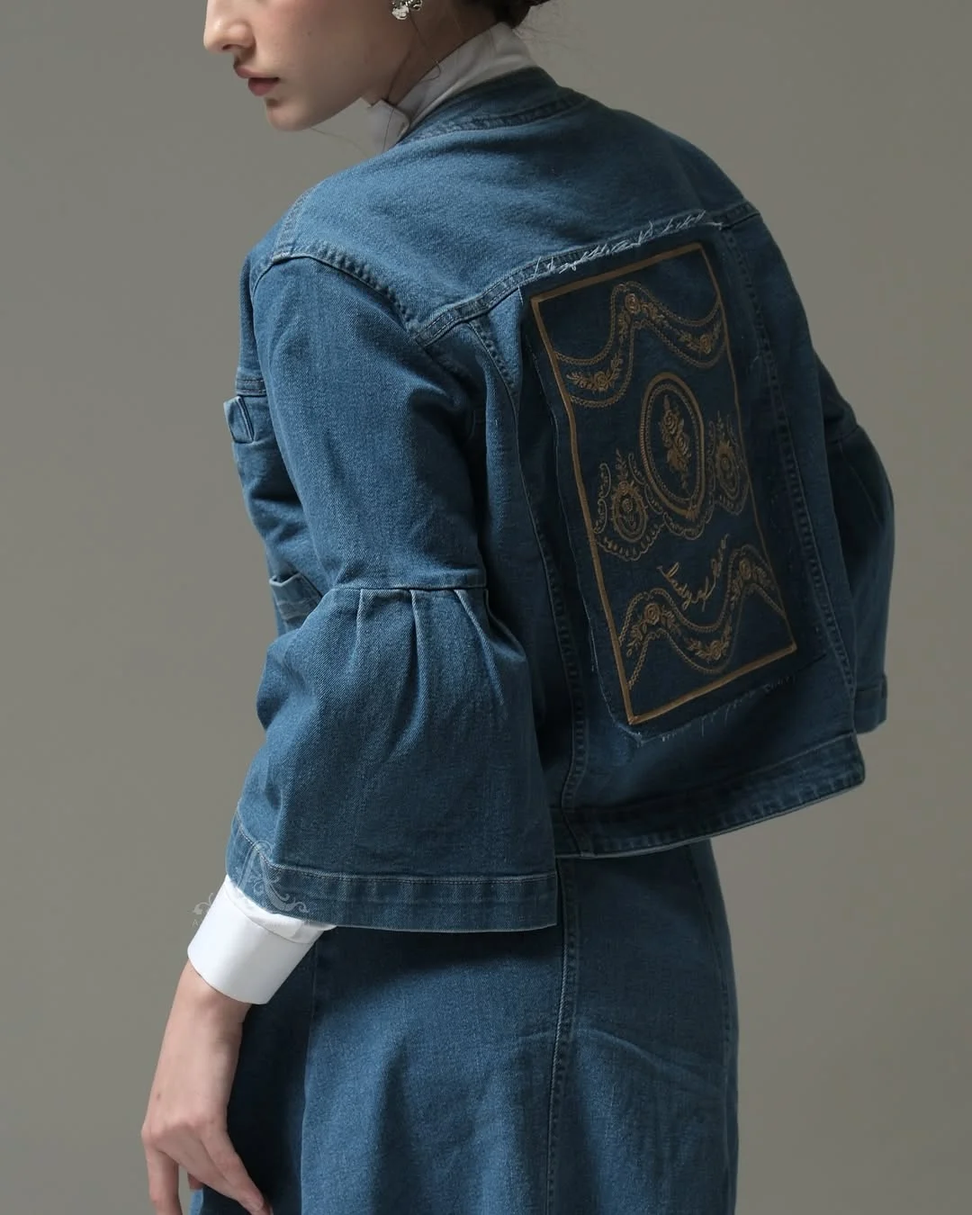cute fall all denim outfits for women 2026 Artistic Denim Details That Turn Basics Into Statements