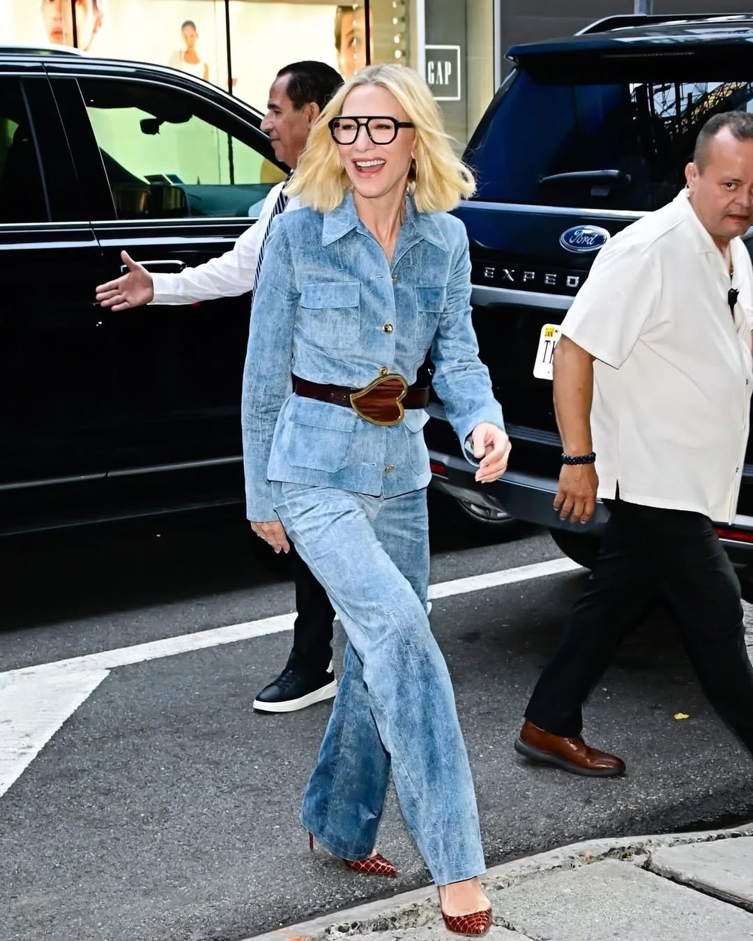cute fall all denim outfits for women 2026 Retro Inspired Denim Tailoring With Celebrity Appeal