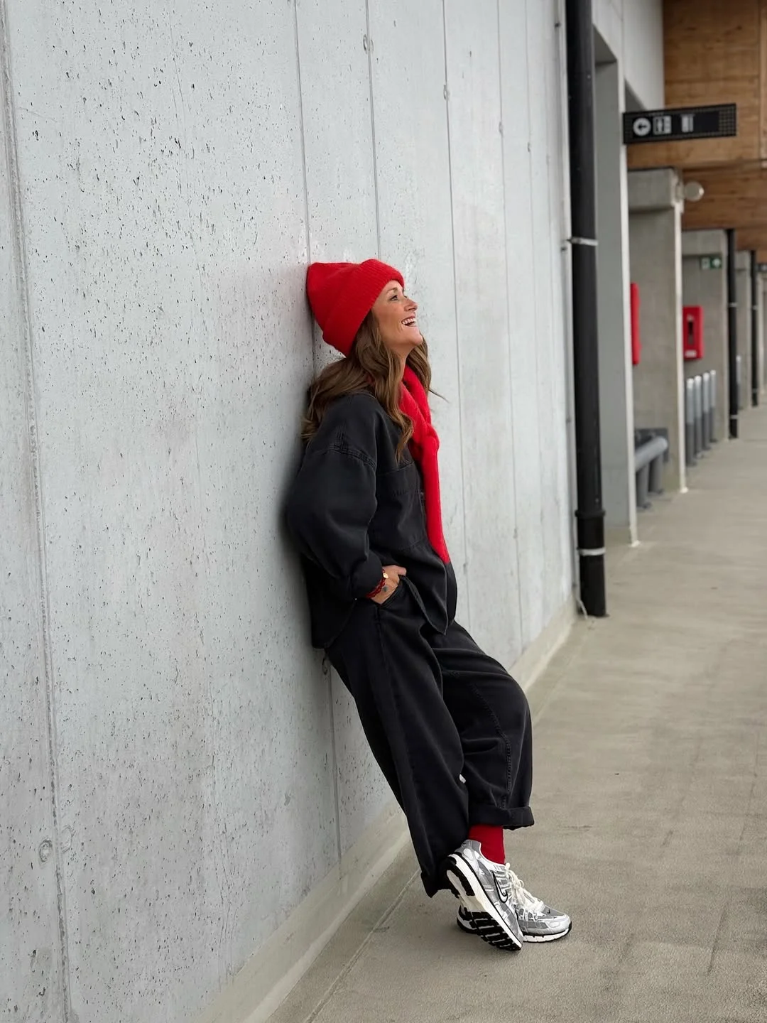 cute fall outfits with jeans and sneakers 2026 Bold Denim and Bright Fall Accents