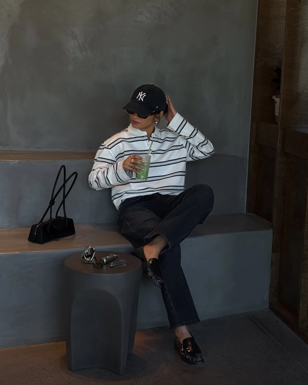 edgy fall street style nyc aesthetic 2026 Sporty Minimalism with a Downtown Edge