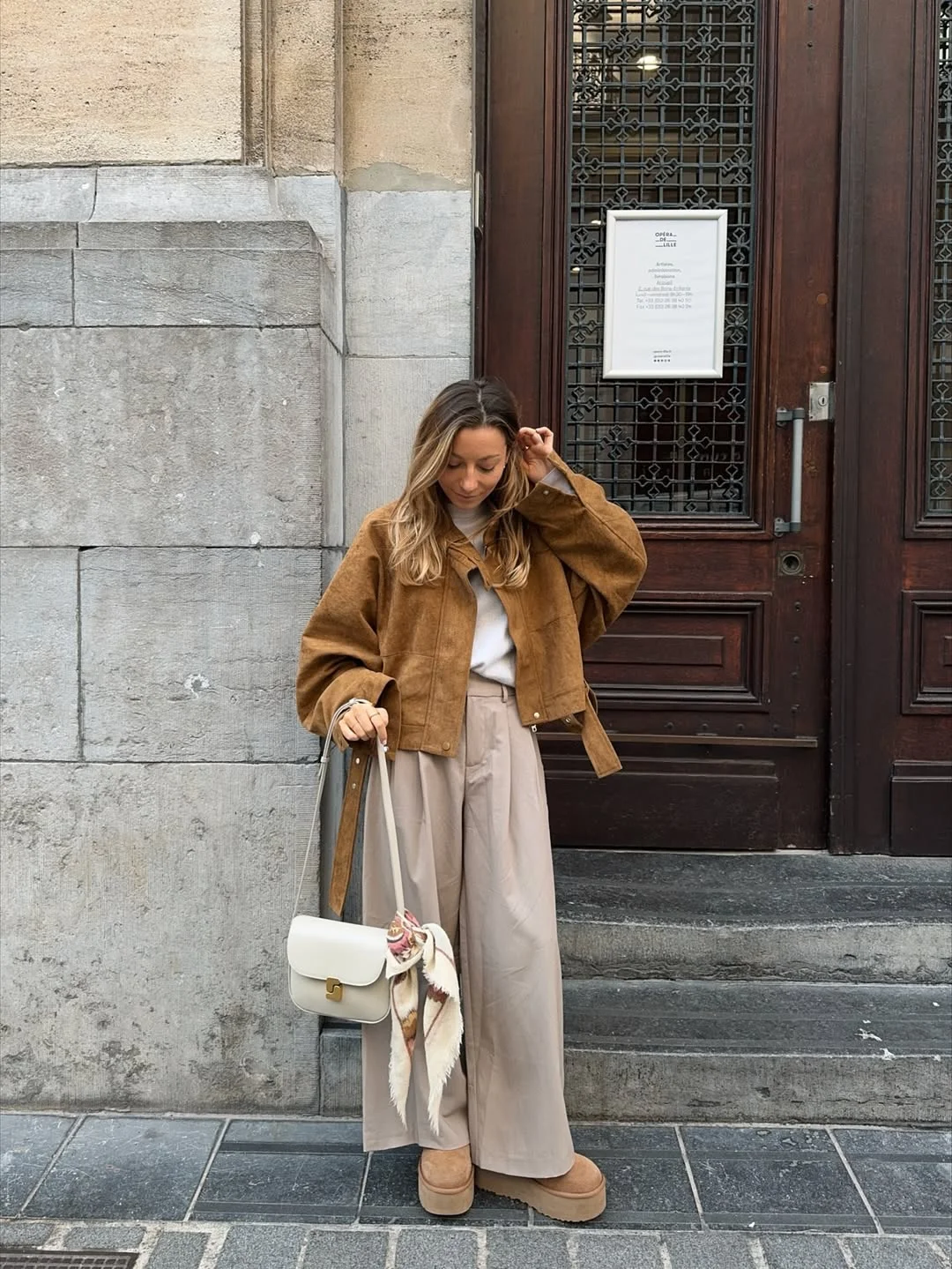 edgy fall street style nyc aesthetic 2026 Soft Suede Layers Meet Modern Minimalism