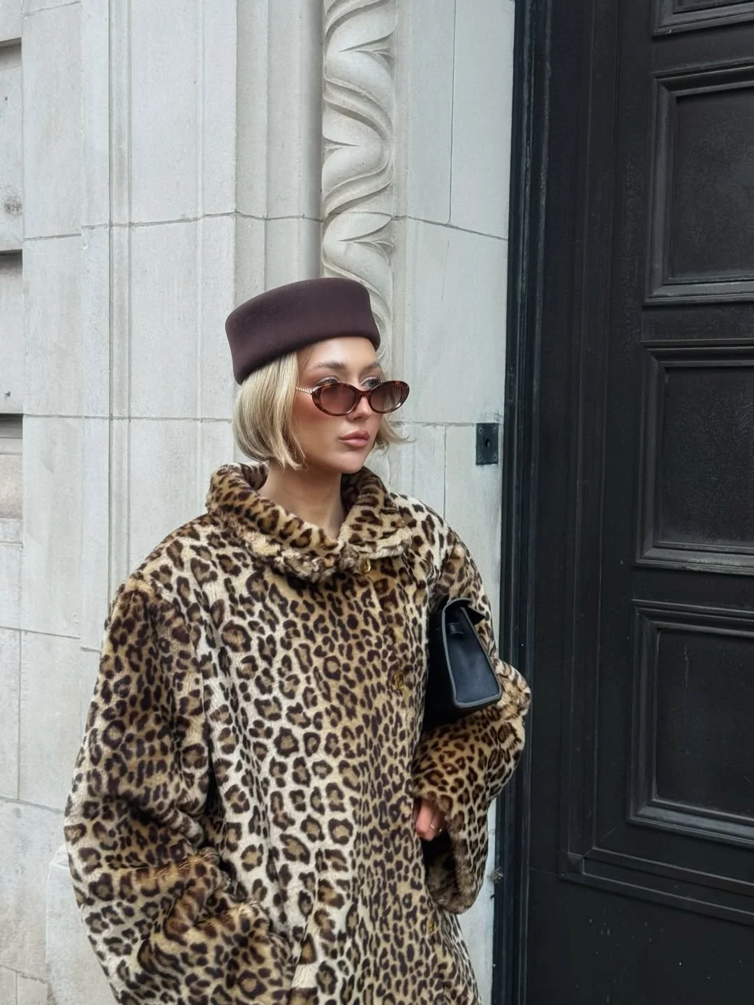 edgy fall street style nyc aesthetic 2026 Leopard Print Returns with Modern Attitude