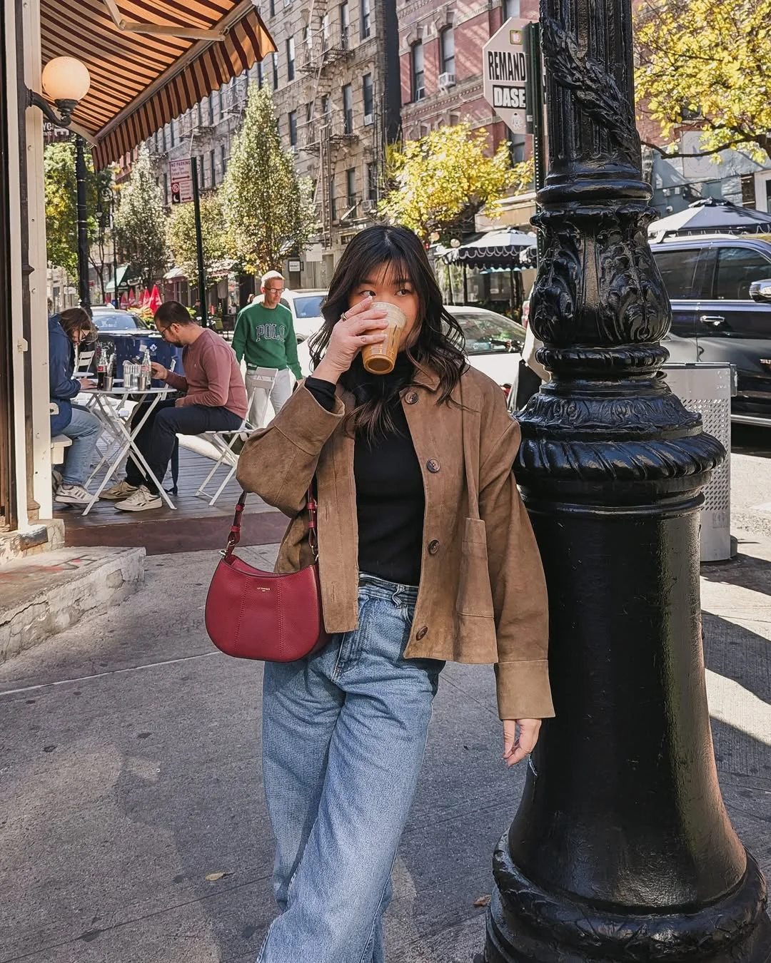 edgy fall street style nyc aesthetic 2026 Coffee Run Uniforms and Effortless Downtown Style
