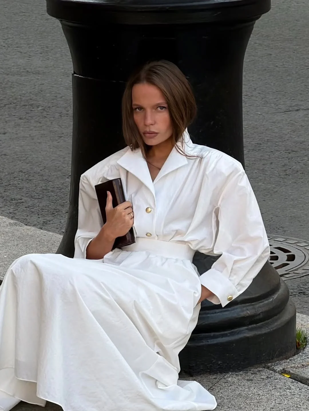 elegant fall office outfits for women 2026 The Power Of A Crisp White Maxi Dress In The Office