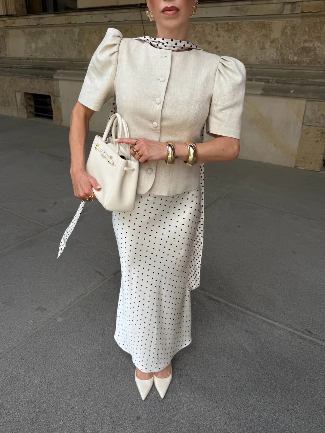 elegant fall office outfits for women 2026 Polished Neutrals With Vintage Elegance