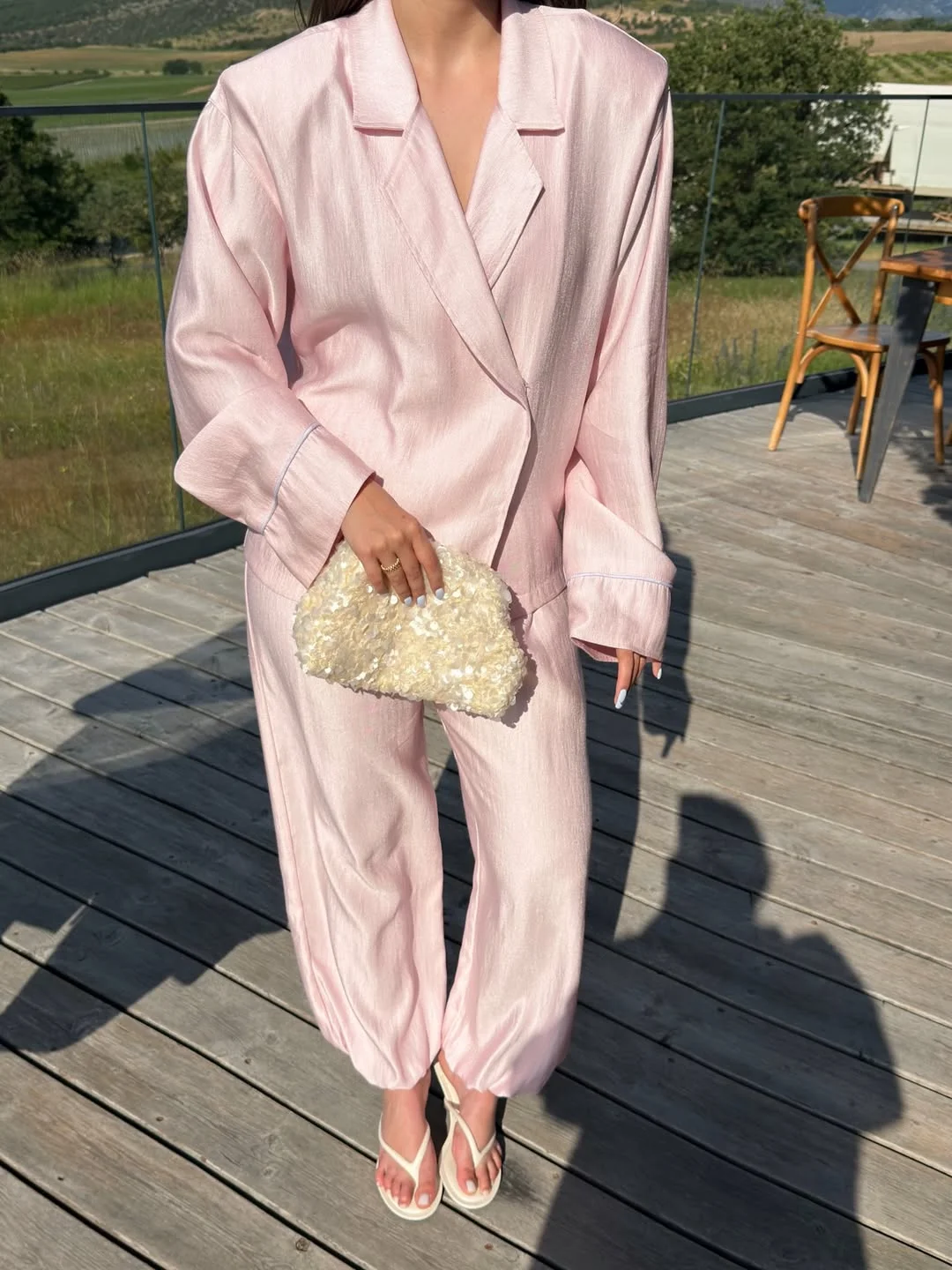 fall club outfits for women 2026 Soft Satin Tailoring with Relaxed Glamour