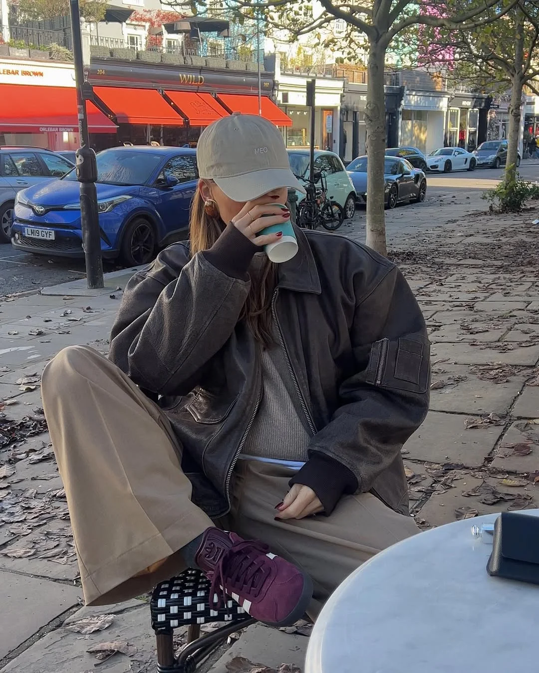 fall travel outfits for women 2026 Relaxed Leather Layers For Urban Adventures