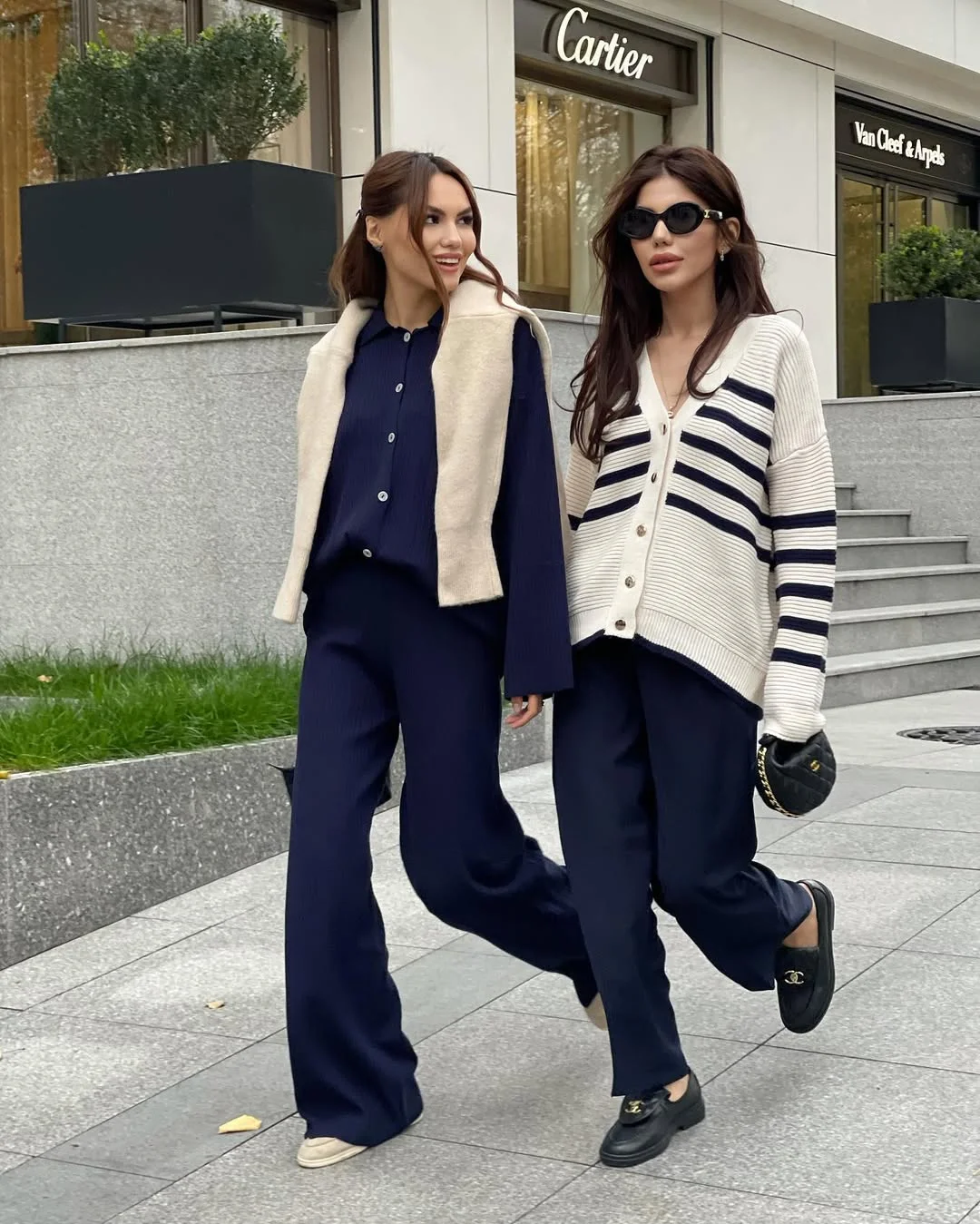fall travel outfits for women 2026 Polished Knitwear For Business Class Travel