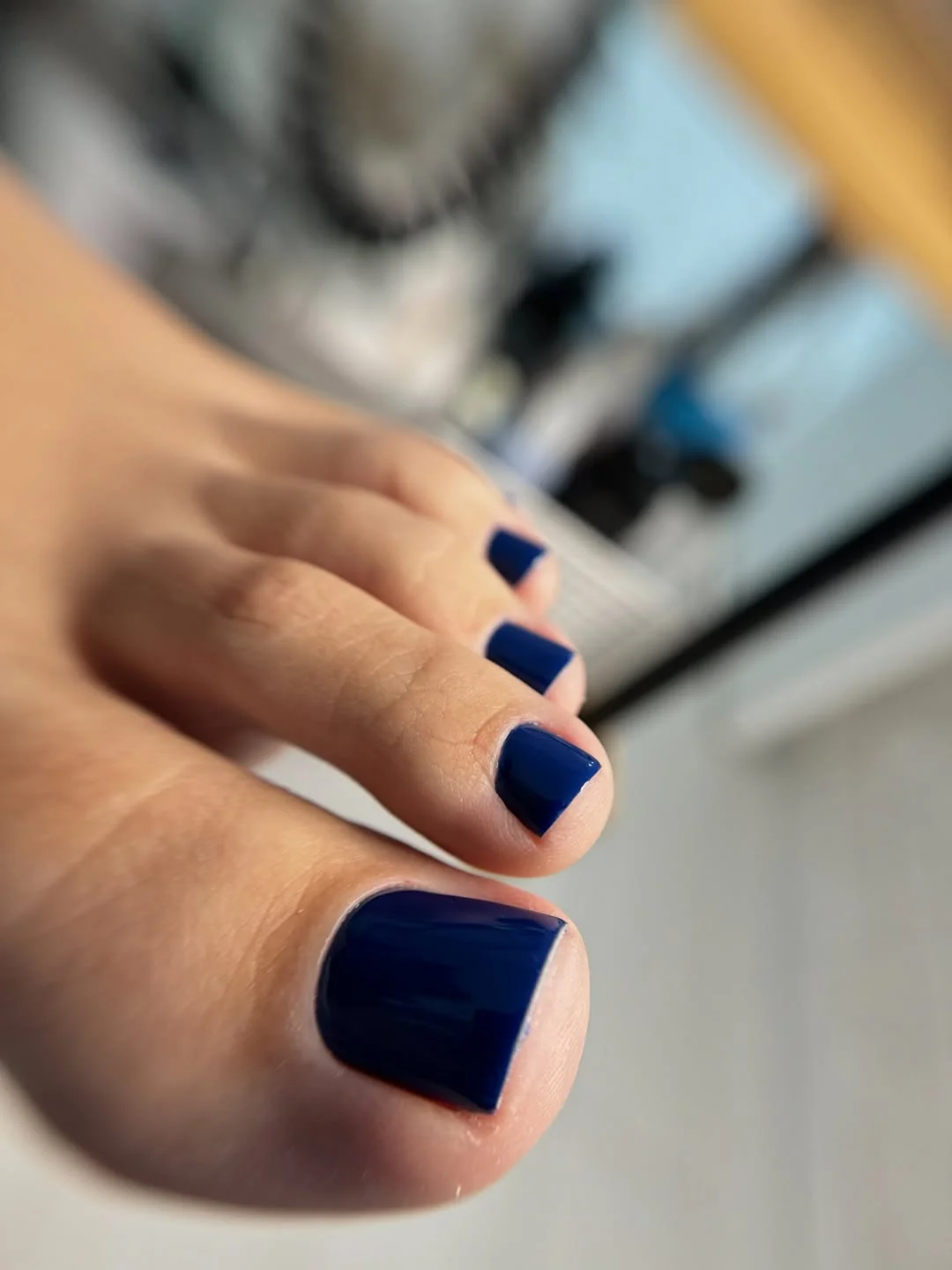 june pedicure ideas 2026 Deep Ocean Blue for Effortless Summer Confidence