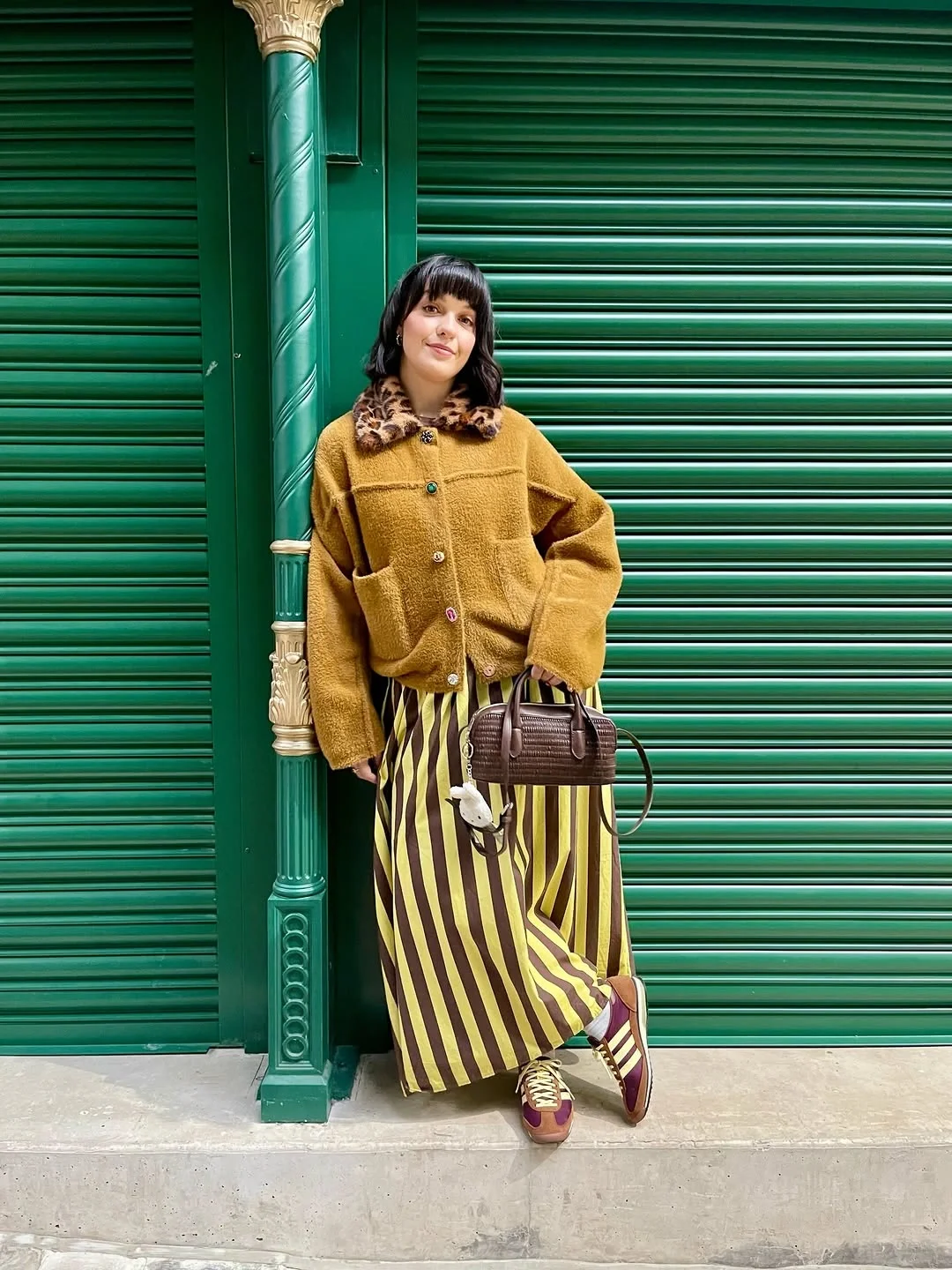 midsize fall fashion outfits 2026 Unexpected Prints Bring Autumn Energy