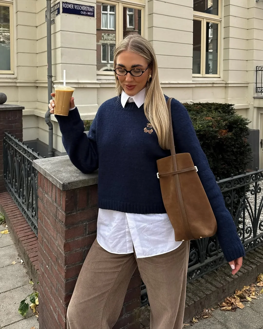 modern cozy chic fall outfits for 2026 Preppy Knit Layers for a Timeless Fall Uniform
