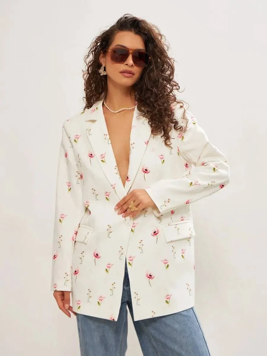 modern fall fashion aesthetic 2026 Romantic Florals with a Contemporary Twist