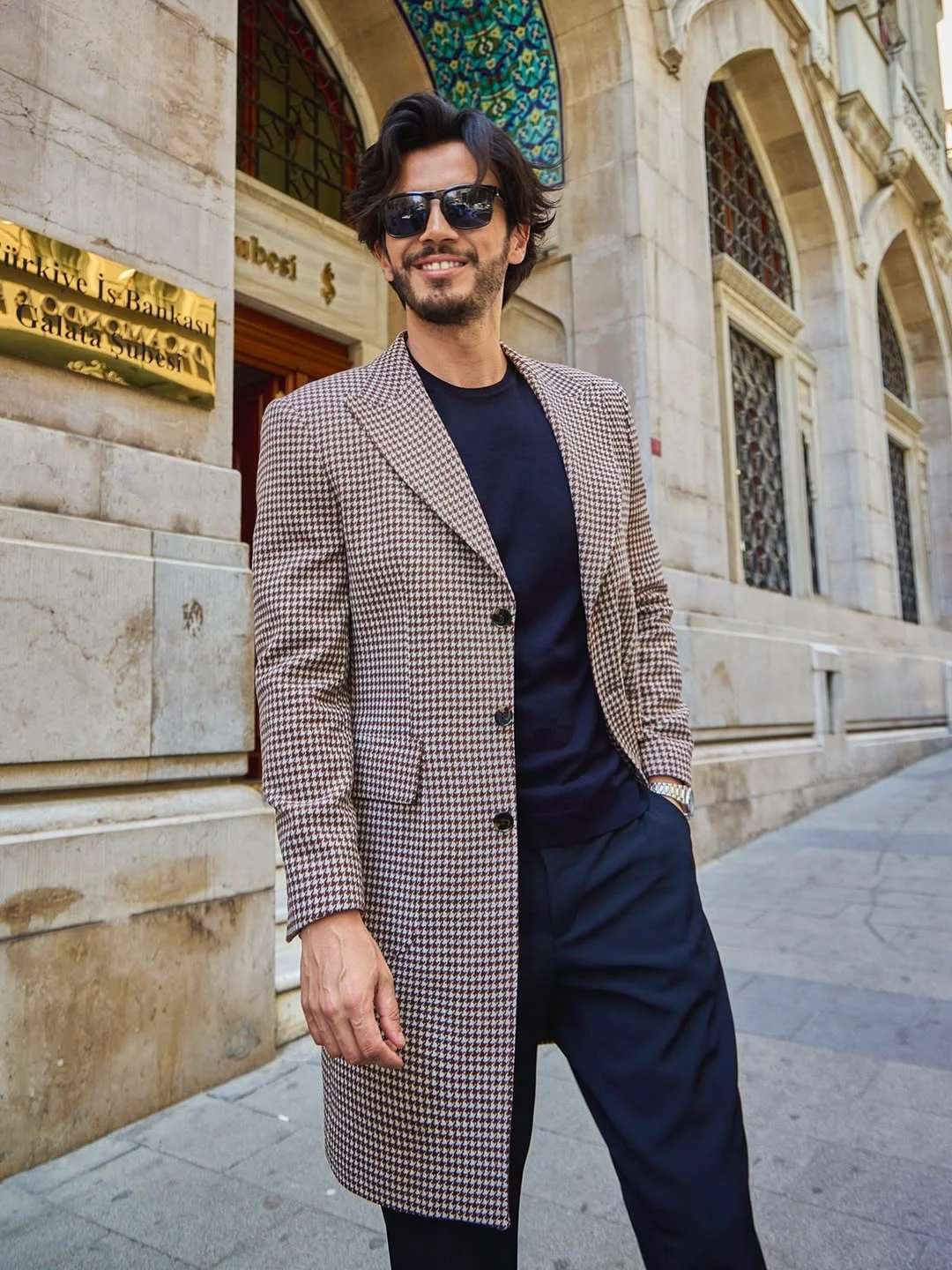 modern fall outfits ideas for men 2026 Modern Pattern Mixing with Urban Confidence