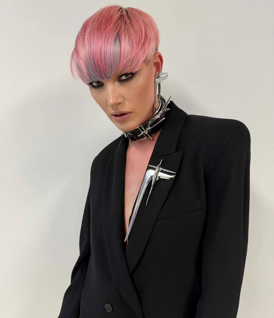 modern july hair colour ideas 2026 Cotton Candy Pixie Edge